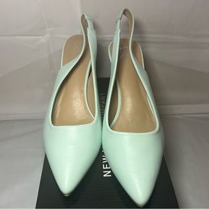 Size 9 Mint-colored New York and Company Steph Pumps!